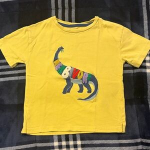 Boden Yellow Dinosaur Kids T-Shirt